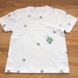 受注制作kidsTシャツ「アフリカンキリン-star」100cm~140対応 3枚目の画像