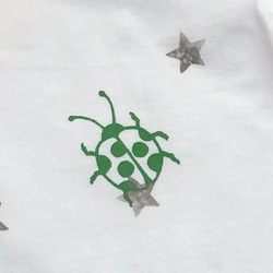 受注制作kidsTシャツ「アフリカンキリン-star」100cm~140対応 4枚目の画像
