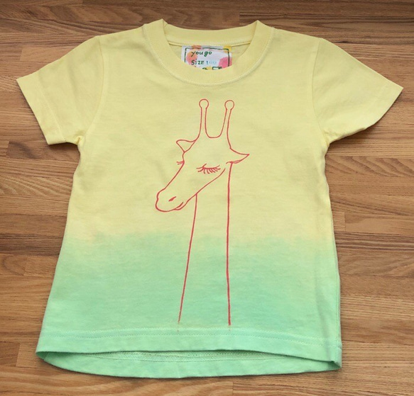受注制作　kidsTシャツ「キリングラデ」90~110cm対応 1枚目の画像