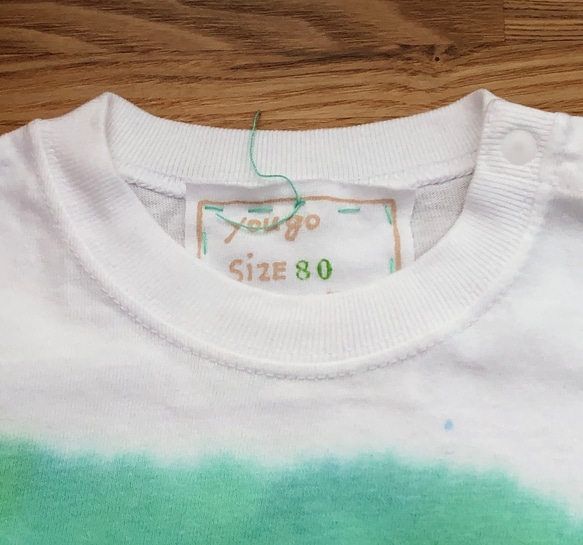 kidsTシャツ80cm「くるま」80-13 5枚目の画像