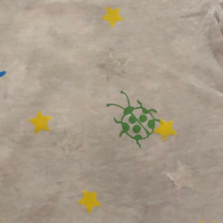 kidsTシャツ100cm「ティラノと星」100-0717-5 4枚目の画像