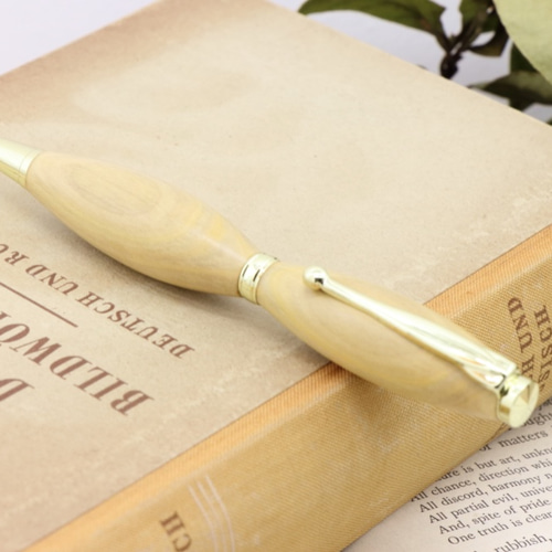 受注制作「最高級 御蔵島産 ツゲ/黄楊/柘植 FLG」手作りボールペン