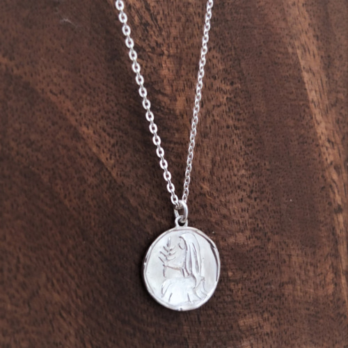 星座コインネックレス silver925 Virgo 乙女座 ネックレス 星座コインネックレス silver925 Virgo 乙女座 ネックレス