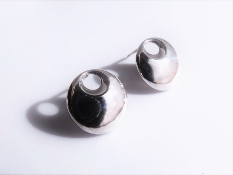 nutto silverピアス～鏡面～