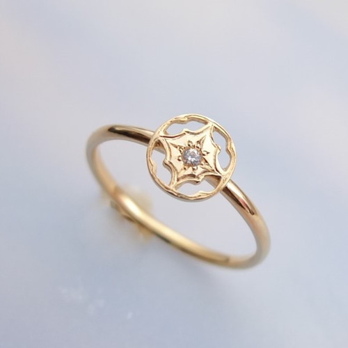 k18GOLD pale_ring / k18gold | muimaur