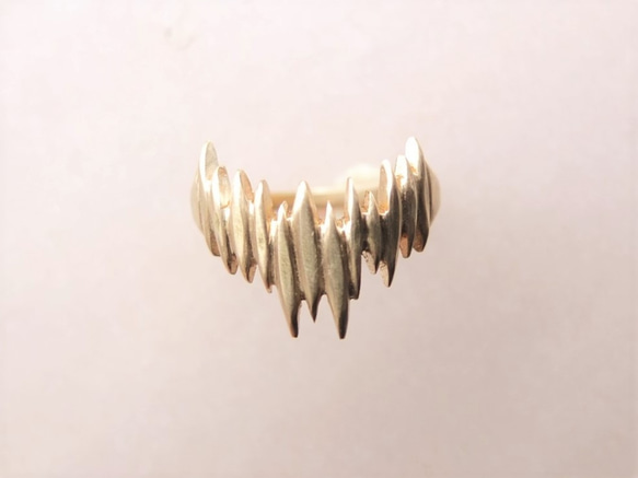 chiaro~キアロ~K18gold plating silver ring 5枚目の画像