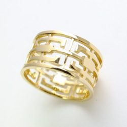 透かし格子◇～grata gold ring～ 1枚目の画像