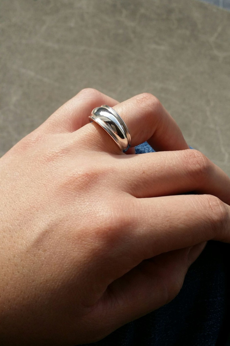風合いを楽しむ～vostri silver ring