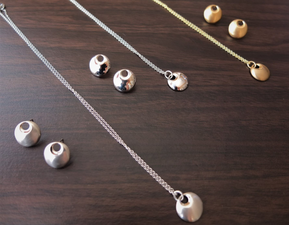 「Creema限定」nutto silverピアス・ネックレスセット《3タイプ》