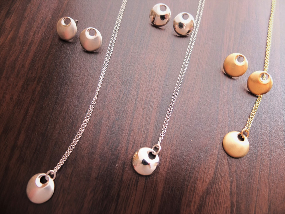「Creema限定」nutto silverピアス・ネックレスセット《3タイプ》