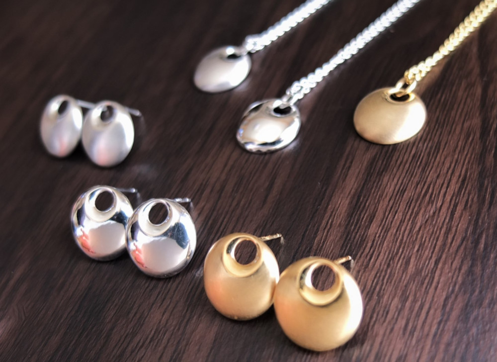 「Creema限定」nutto silverピアス・ネックレスセット《3タイプ》