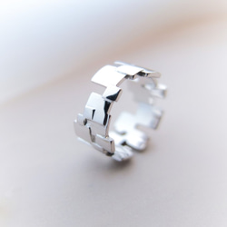 Square floating ring~シルバー~ 1枚目の画像