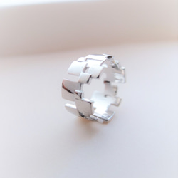 Square floating ring~シルバー~ 3枚目の画像