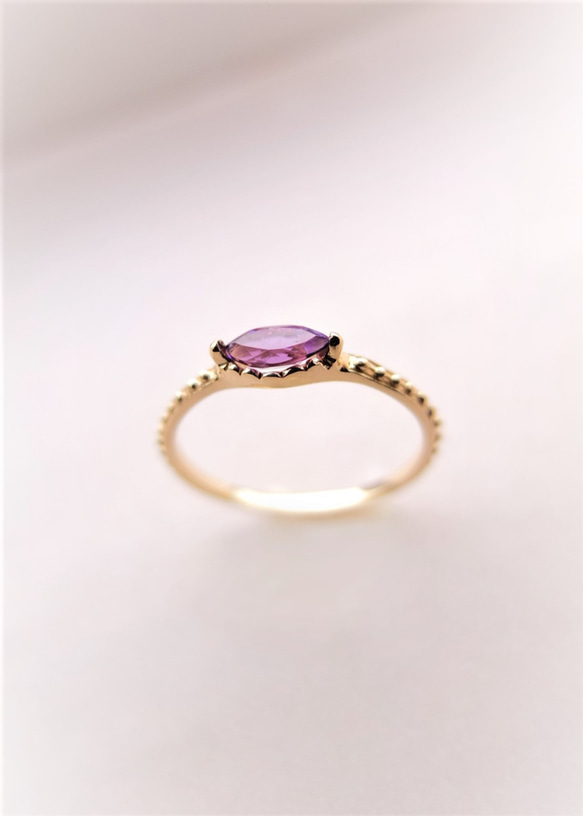 紫水晶～仿古風戒指～ 第1張的照片