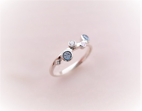 P'an topaz silver ring(ロンドンブルートパーズ) 3枚目の画像