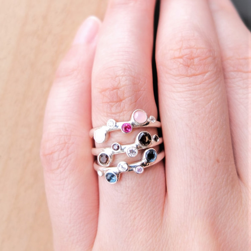 P'an topaz silver ring(ロンドンブルートパーズ) 指輪・リング