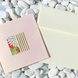 和の香り付きグリーティングカード「桜KANOHA－tateshima」 3枚目の画像