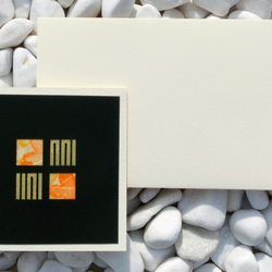 和モダン・メッセージカード「華SHINOHA－３色セット」 6枚目の画像