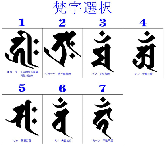 梵字　お好きな梵字をお好きなデザインで 梵字彫刻　サーモス  水筒 500ml  人気のマッドブラック　送料無料 3枚目の画像