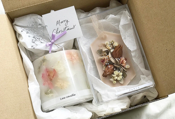 Xmasプレゼントや贈り物に・:*プレゼント梱包付き ボタニカル