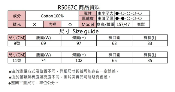 MIT 藍色純棉帆船反摺短褲 (R5067C) 第9張的照片