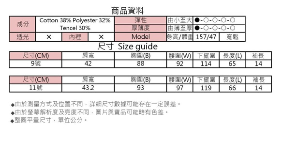 MIT經典格紋兩穿式上衣 (R5029A ) 第9張的照片