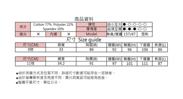 MIT 牛仔風格蕾絲洋裝(R5030E) 第9張的照片