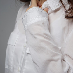 MIT 純棉經典白襯衫(R5025A) 第3張的照片