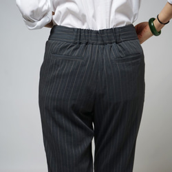 MIT 條紋西裝褲 (R5003C) 第5張的照片