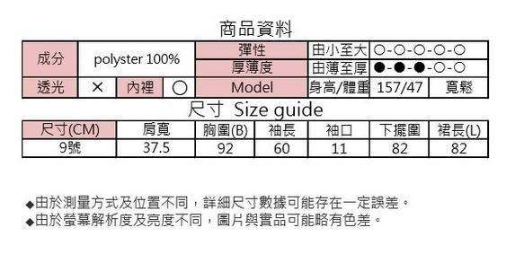 MIT 2018年度色-豹紋愛心點點洋裝(R5002E) 第9張的照片