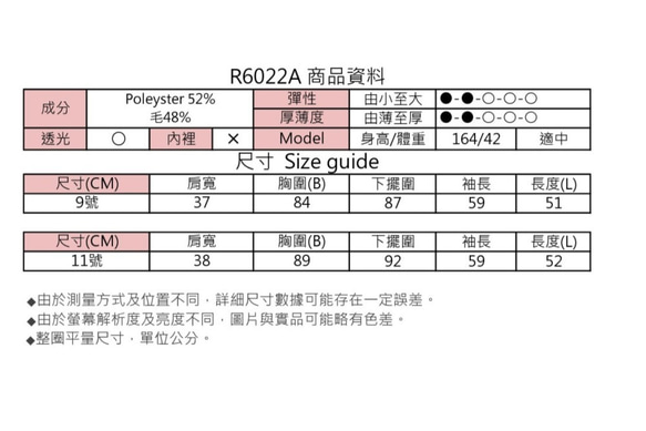 MIT 條紋透膚網紗點點上衣 (R6022A) 第9張的照片