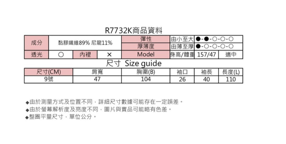 薄針織長版外套(R7732K) 第10張的照片