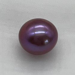 紫パール　無穴　13mm 1枚目の画像