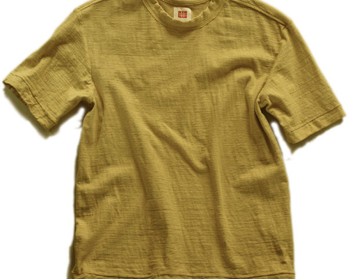 Roots Men's☆ Fruit Series・オーガニックコットン半袖Ｔシャツ Tシャツ メンズ 半袖 オーガニックコットン 草木染め 吊天竺