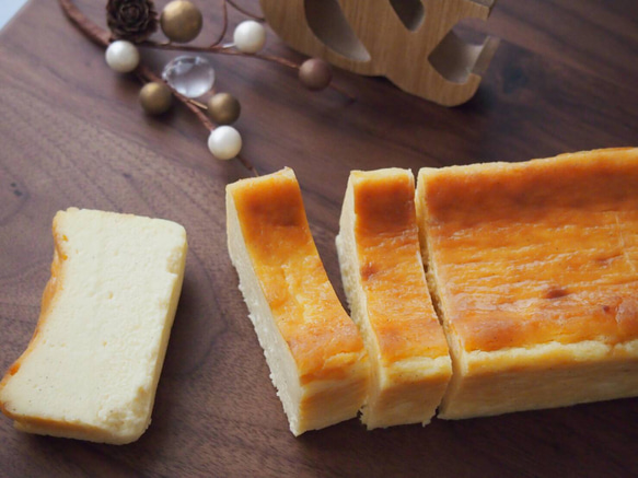 【ハーフサイズ16cm❢】濃厚チーズテリーヌ（チーズケーキ） 3枚目の画像