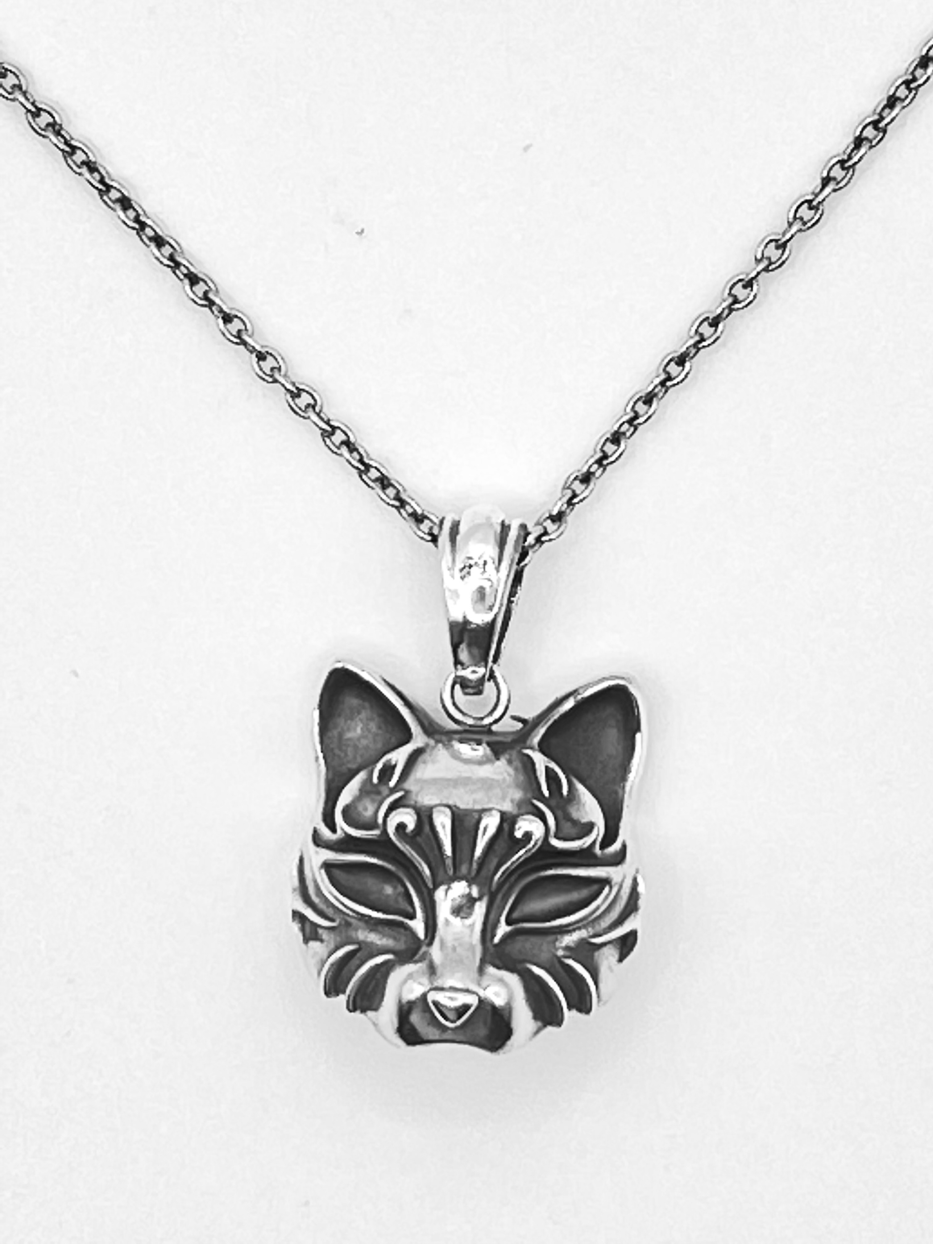 猫面ペンダント