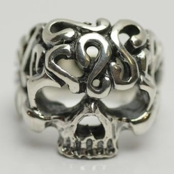 nature skull ring 1枚目の画像