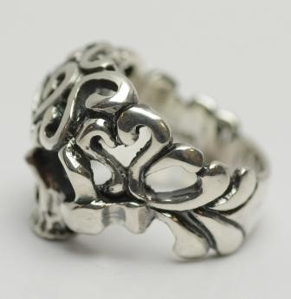 nature skull ring 2枚目の画像