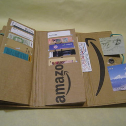 段ボールで長財布を製作しました (Amazon) 5枚目の画像