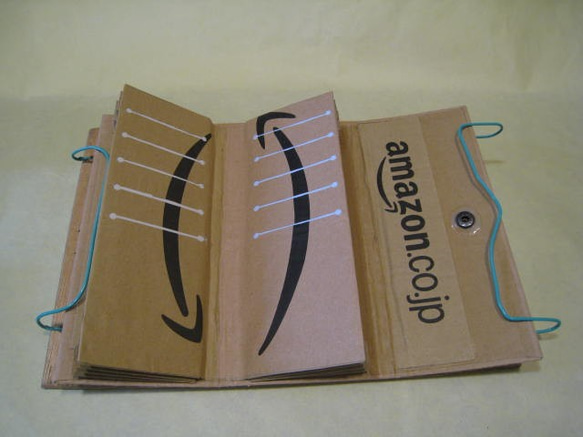 段ボールで長財布を製作しました (Amazon) 8枚目の画像