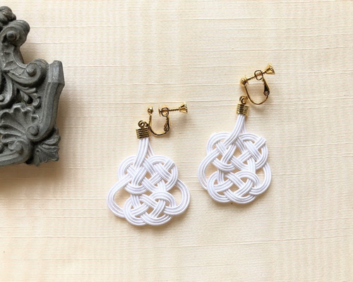 水引イヤリング/ピアスNo.291 水引イヤリング/ピアスNo.291