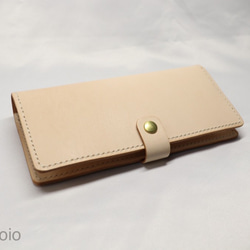 ヌメ革 手縫いのカードホルダー【送料無料】 2枚目の画像