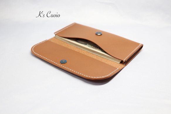 ヌメ革 お札ケース【送料無料】 3枚目の画像