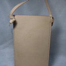 ヌメ革 お散歩スマホポシェット【送料無料】 2枚目の画像