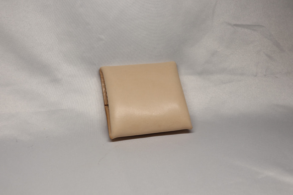 ヌメ革 ボックス型コインケース【送料無料】 9枚目の画像