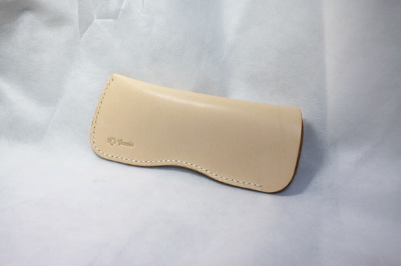 ヌメ革 メガネケース【送料無料】 1枚目の画像