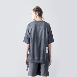 ニュートラルロバン裾プルオーバーシャ​​ツ 3枚目の画像