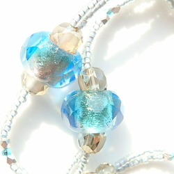 aqua memory circle necklace 2枚目の画像