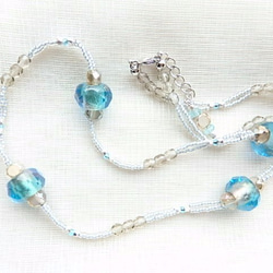 aqua memory circle necklace 4枚目の画像