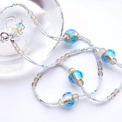 aqua memory circle necklace 5枚目の画像